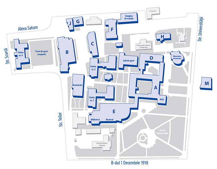 harta campus 